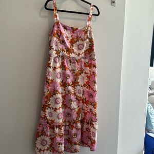 AS U WISH midi Daisy Dress! Size XL! WORN ONCE